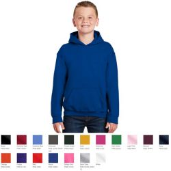 Gildan Youth Heavy Blend Hooded Pullover Sweatshirt
