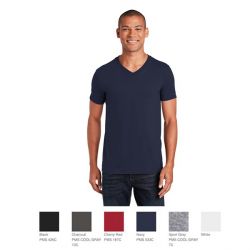 Gildan Softstyle Mens V-Neck T-Shirt