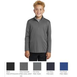 Sport-Tek Youth PosiCharge Competitor 1/4-Zip Pullover Sweatshirt