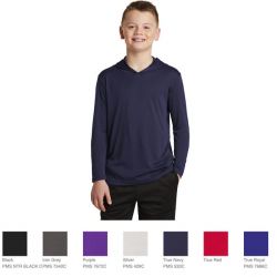 Sport-Tek Youth PosiCharge Competitor Hooded Pullover Shirt