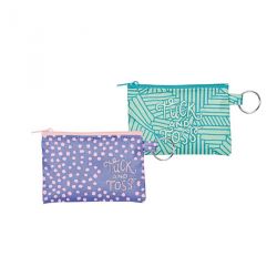 Full Color Ripstop Card Pouch with Keyring