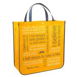 Large Custom Recycled Tote Bag