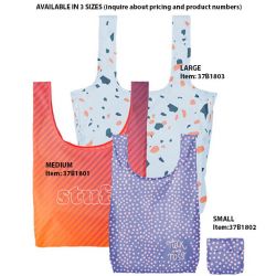 Large Full Color Fold Up Tote