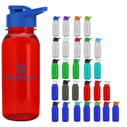 Small Traditional Water Bottle with Flip Lid