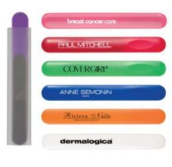 Nail File in Plastic Sleeve (Spot Color)