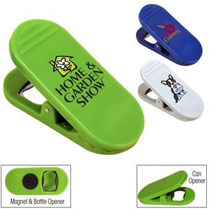 Magnetic Bottle Opener/Bag Clip (Full Color Digital)