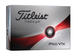 Titleist® Pro V1x® Golf Ball Half Dozen Std Serv