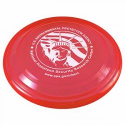 9" Transparent Flyer - Flying Disc