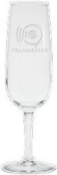 6.5 Oz. Flute Champagne Glass - Etched