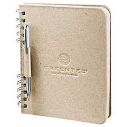 Recycled Cardboard Spiral JournalBook