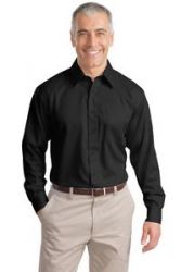 Port Authority Adult Long Sleeve Non-Iron Twill Shirt