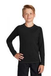 Sport-Tek Youth Long Sleeve Rashguard Tee